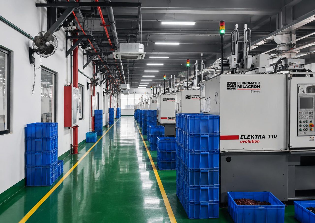 Multi-cavity high-speed high-precision injection molding at Jewelives